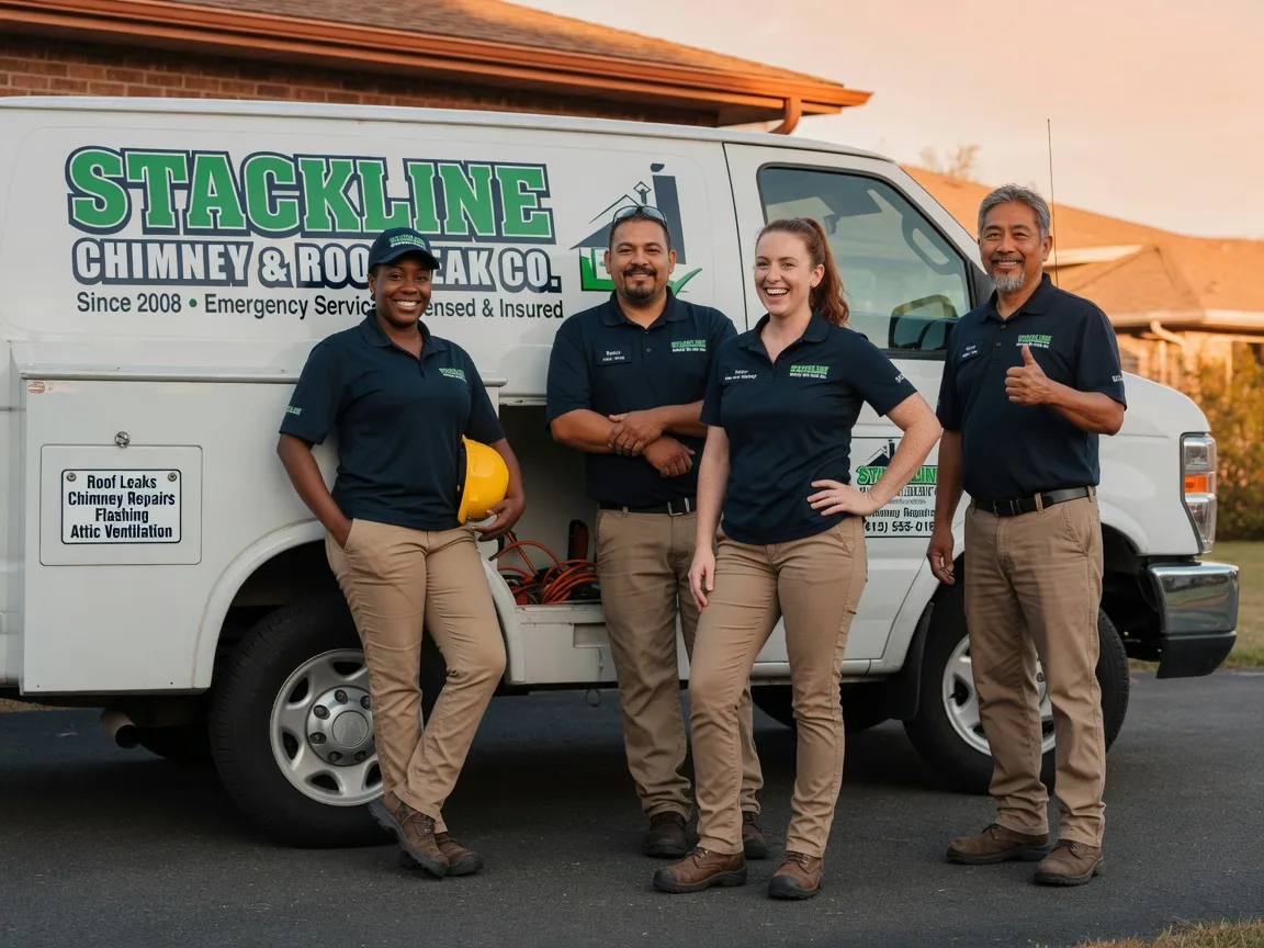 Chimney flashing repair company in Cadillac, MI